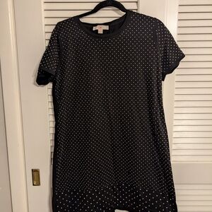 Michael Kors Studded Black Dress XL